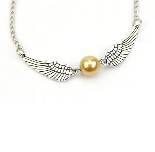Pulsera de Harry Potter aleación ajustable, cadena de Snitch dorada - Imagen 2